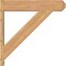 Ekena Millwork Traditional Craftsman Smooth Outlooker, Western Red Cedar, 7 1/2"W x 34"D x 34"H OUT08X34X34TRA04SWR - alternate 3